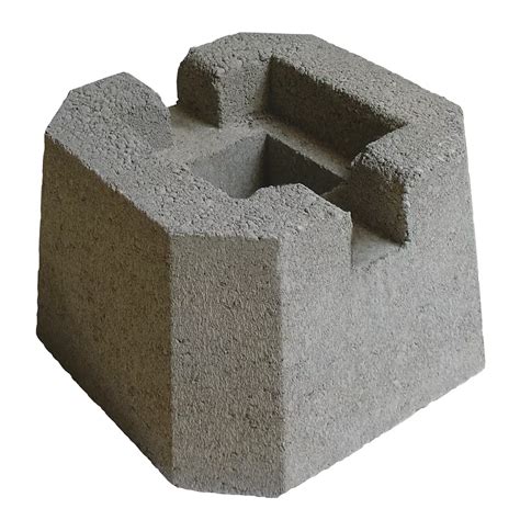 concrete post home depot|6x6 cement blocks for posts.